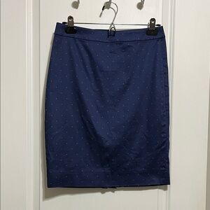 J. Crew Factory The Pencil Skirt with Dots Size 2